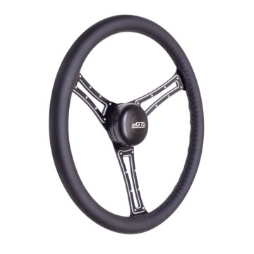 54-5815 GT3 Pro-Touring Wheel, Autocross, Leather - GT Performance