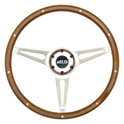32-4247 GT3 Retro Wheel, Cobra Style, Wood - GT Performance