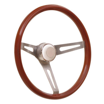 36-5457 GT3 Retro Wheel, Light Wood, Slot Spokes - GT Performance